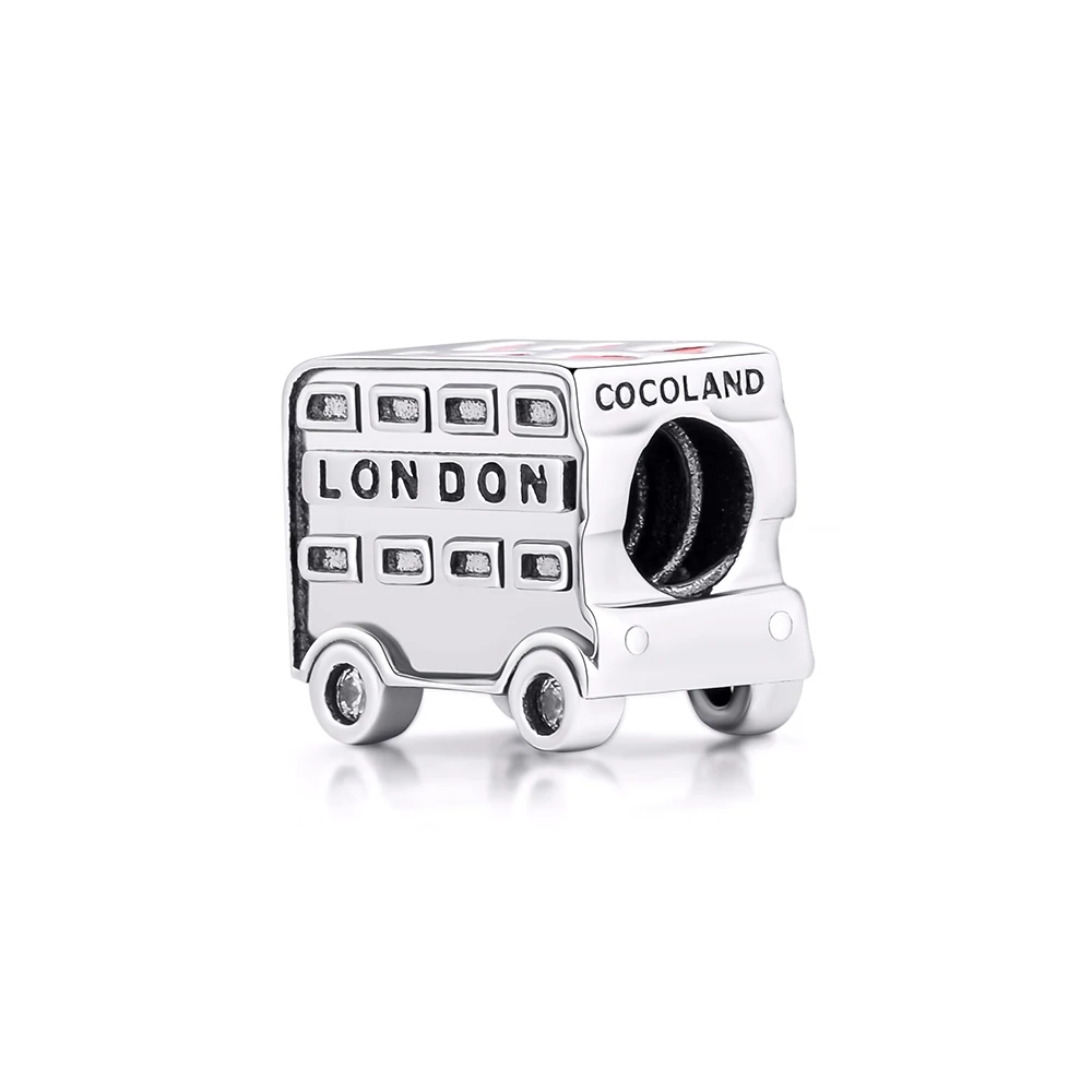 BEADS for Jewelry Making BraceletS London Bus cHarMs with Red Enamel 100% 925 OrigiNal Sterling Silver Jewelry Free Shipping
BEADS for Jewelry Making BraceletS London Bus cHarMs with Red Enamel 100% 925 OrigiNal Sterling Silver Jewelry Free Shipping