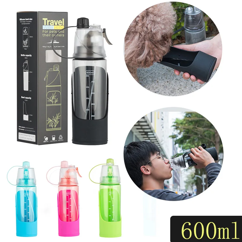 Portable Water Bottle Dispenser With Sprayer Human Pet Dog Cat Drinking Water Outdoor Travel Multipurpose Feeder Bowl Cup Puppy
Portable Water Bottle Dispenser With Sprayer Human Pet Dog Cat Drinking Water Outdoor Travel Multipurpose Feeder Bowl Cup Puppy
