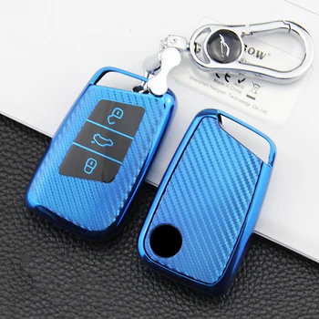 TPU Carbon fiber Pattern Car Key Cover Case For VW MK2 Magotan Passat B8 CC For Skoda Superb A7 2017 2018 2019 2020 Accessories
TPU Carbon fiber Pattern Car Key Cover Case For VW MK2 Magotan Passat B8 CC For Skoda Superb A7 2017 2018 2019 2020 Accessories