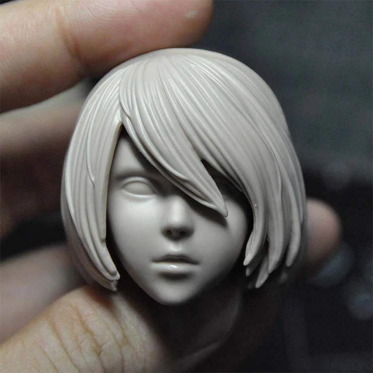 1/6 Scale Sister 2B Unpainted Head Model Sculpt Cartoon Version for Toys Gifts DIY
1/6 Scale Sister 2B Unpainted Head Model Sculpt Cartoon Version for Toys Gifts DIY