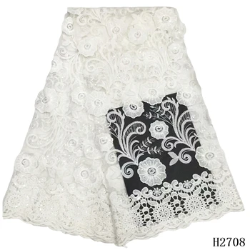African Lace Fabric 2019 High Quality Lace Nigerian Lace Fabric Embroidery Tulle French Lace Material for Women Dress HJ2808-1
African Lace Fabric 2019 High Quality Lace Nigerian Lace Fabric Embroidery Tulle French Lace Material for Women Dress HJ2808-1