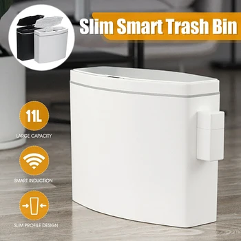 Automatic Smart Sensor Induction Trash Can Household Bathroom Toilet Kitchen Garbage Bin
Automatic Smart Sensor Induction Trash Can Household Bathroom Toilet Kitchen Garbage Bin