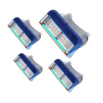 4pcs/pack Men's Razor Blades 5 Layer High Quality Shaving Cassettes Face Care Men Shaving Blades shaving cassettes
4pcs/pack Men's Razor Blades 5 Layer High Quality Shaving Cassettes Face Care Men Shaving Blades shaving cassettes