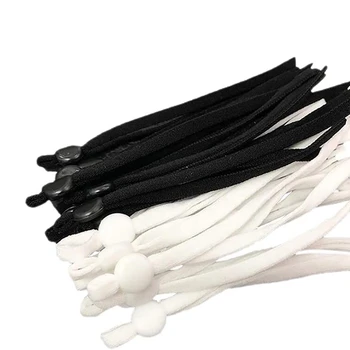 100 Pcs Sewing Elastic Band Cord with Adjustable Buckle Stretchy Mask Earloop Lanyard Earmuff Rope DIY Making Supplies
100 Pcs Sewing Elastic Band Cord with Adjustable Buckle Stretchy Mask Earloop Lanyard Earmuff Rope DIY Making Supplies