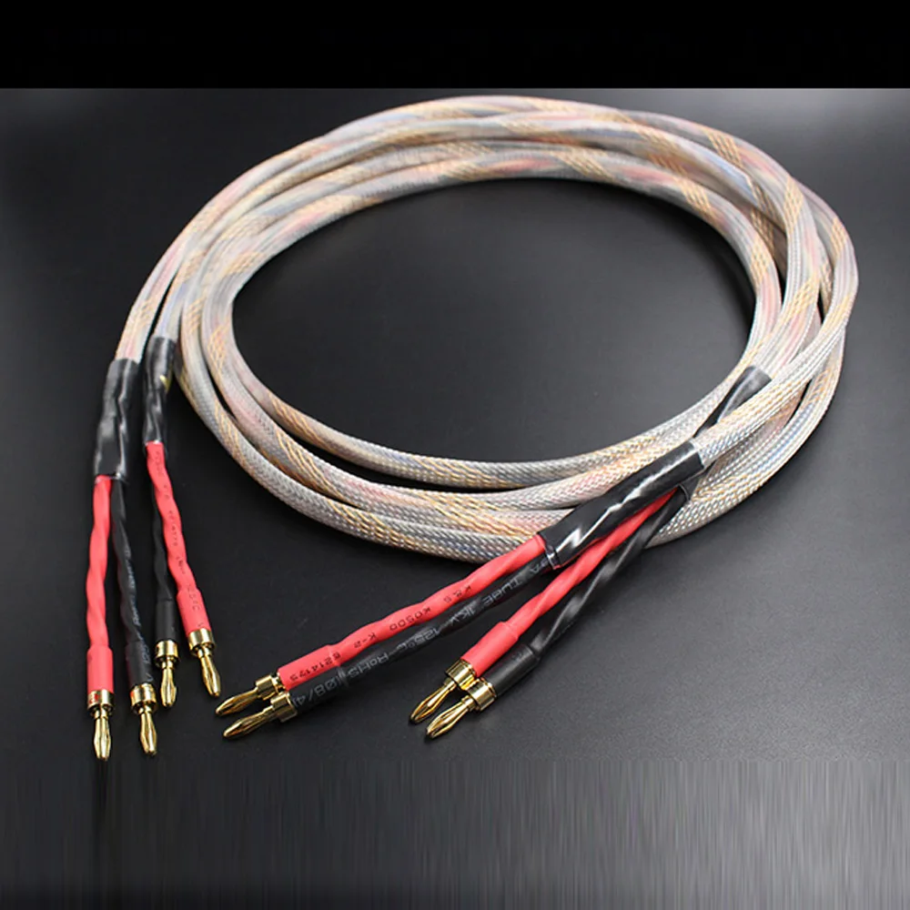 

High Quality Western Copper Speaker Cable DIY Audio Speaker Wire HIFI AUDIO CABLE