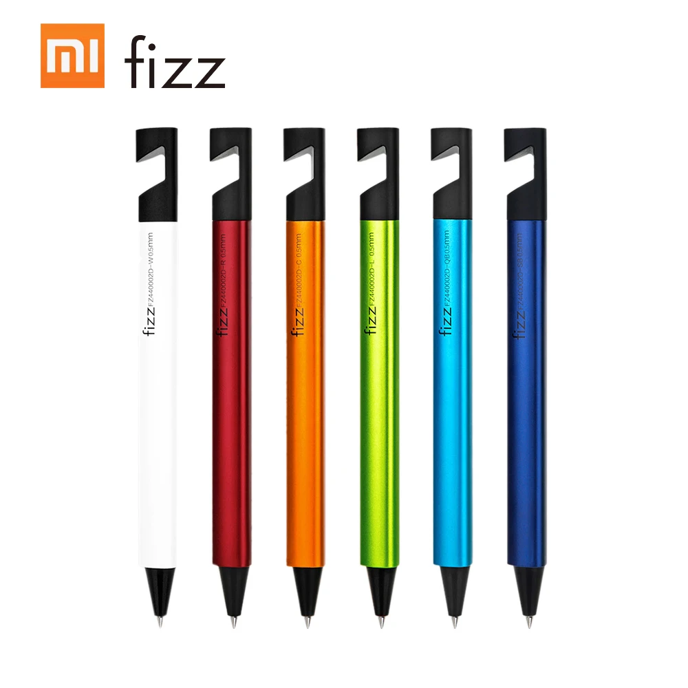 XIAOMI Fizz 1PC Multifunctional 2 In 1 Gel Pen & Mobile-Phone Holder 0.5mm Rotating Gel Pen Black Ink Writing Pens Supplies
XIAOMI Fizz 1PC Multifunctional 2 In 1 Gel Pen & Mobile-Phone Holder 0.5mm Rotating Gel Pen Black Ink Writing Pens Supplies