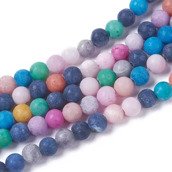 1 Strand Mixed Color Dyed Frosted Natural Mashan Round Beads Strands 6 8 10mm ,16.53"~19.37"(42~49.2cm) F80
1 Strand Mixed Color Dyed Frosted Natural Mashan Round Beads Strands 6 8 10mm ,16.53"~19.37"(42~49.2cm) F80