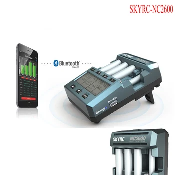 SKYRC NC2600 Charger with Bluetooth NiMH NiCd Battery Charge Discharge Stored For AA AAA Battery Charger Discharger Analyzer
SKYRC NC2600 Charger with Bluetooth NiMH NiCd Battery Charge Discharge Stored For AA AAA Battery Charger Discharger Analyzer