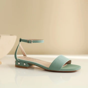 2020 new Korea Summer Open Toe Women Leather Sandals Med Women's Shoes Rubber Sole Women's Sandals Shoes
2020 new Korea Summer Open Toe Women Leather Sandals Med Women's Shoes Rubber Sole Women's Sandals Shoes