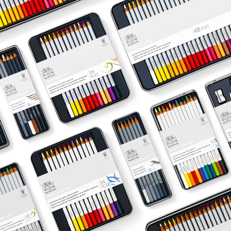 High Quality Soft Core Watercolor Pencil 6/12/24/48 colors Professional Water Soluble Colored Pencils Art Supplies
High Quality Soft Core Watercolor Pencil 6/12/24/48 colors Professional Water Soluble Colored Pencils Art Supplies
