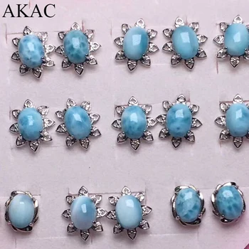 S925 sterling silver Free shipping AKAC approx6*8mm natural larimar earrings factory wholesale send randomly 
S925 sterling silver Free shipping AKAC approx6*8mm natural larimar earrings factory wholesale send randomly