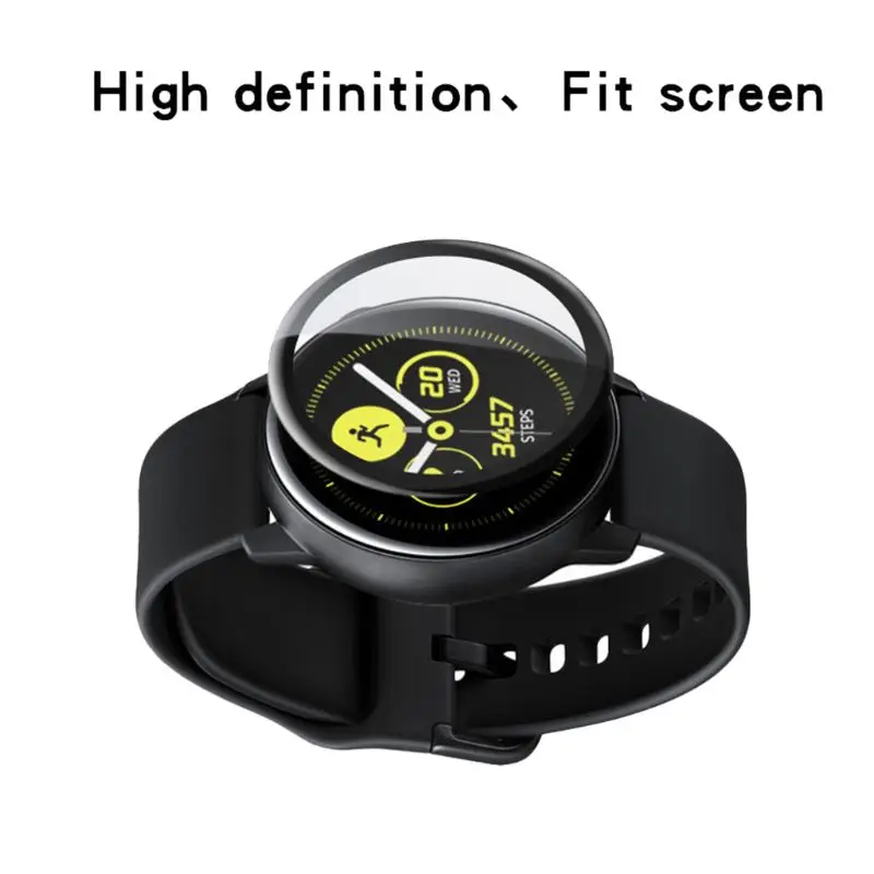 1Set Soft Protective Film Transparent Tempered Glass Film Screen Protector for Samsung Galaxy Watch ACTIVE Watchband Accessories
1Set Soft Protective Film Transparent Tempered Glass Film Screen Protector for Samsung Galaxy Watch ACTIVE Watchband Accessories