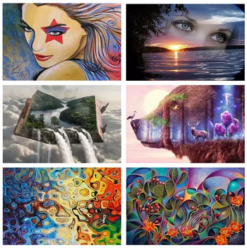 5D DIY Full Drill Diamond Painting Pattern Embroidery Mosaic Kit Home Decoration Rhinestone Cross Stich Decoation Painting Gifts
5D DIY Full Drill Diamond Painting Pattern Embroidery Mosaic Kit Home Decoration Rhinestone Cross Stich Decoation Painting Gifts