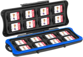 Nintend Switch Game Card Case Game Card Storage Waterproof Box with 16 Game Card Slots 16 Micro SD Card Holders for Nintend
Nintend Switch Game Card Case Game Card Storage Waterproof Box with 16 Game Card Slots 16 Micro SD Card Holders for Nintend