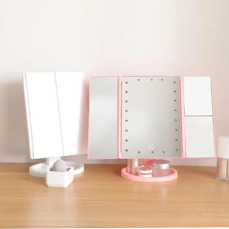 A Generation of Fat LED Light Makeup Mirror Light Included Lamp Desktop Makeup Mirror Touch Screen Three Princess Mirror Multi-f
A Generation of Fat LED Light Makeup Mirror Light Included Lamp Desktop Makeup Mirror Touch Screen Three Princess Mirror Multi-f