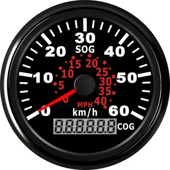 Universal GPS Speedometer With red Backlight For Motorcycle Auto Truck Marine Boat 60km/h Waterproof 85mm Odometer Gauge 12V/24V
Universal GPS Speedometer With red Backlight For Motorcycle Auto Truck Marine Boat 60km/h Waterproof 85mm Odometer Gauge 12V/24V