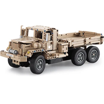 c51042 545pcs 2.4ghz remote control rc ww2 military truck stacking world war transporter building blocks Toys For Children
c51042 545pcs 2.4ghz remote control rc ww2 military truck stacking world war transporter building blocks Toys For Children