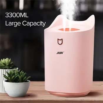 3300ml USB Humidifier Anion Aromatherapy Diffuser Air Mist Maker Aroma Humidification 7 Led Light Air Diffuser For Home Car
3300ml USB Humidifier Anion Aromatherapy Diffuser Air Mist Maker Aroma Humidification 7 Led Light Air Diffuser For Home Car
