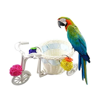 Parrot Bird Swing Toys Mini Bike Trolley Shopping Cart Bird Parrot Toy with Pet Intelligence Growth Rattan Ball
Parrot Bird Swing Toys Mini Bike Trolley Shopping Cart Bird Parrot Toy with Pet Intelligence Growth Rattan Ball