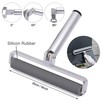 EHDIS 8 Inch Carbon Fiber Wrapping Roller Squeegee Silicon Window Tint Vinyl Film Glass Scraper Spatula Remove Cleaning Car Tool
EHDIS 8 Inch Carbon Fiber Wrapping Roller Squeegee Silicon Window Tint Vinyl Film Glass Scraper Spatula Remove Cleaning Car Tool