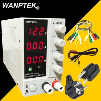 NPS 306W/ NPS 1203W Mini Switching Regulated Adjustable DC Power Supply with power display 30V6A/120V/3A 0.1V/0.01A/0.01W
NPS 306W/ NPS 1203W Mini Switching Regulated Adjustable DC Power Supply with power display 30V6A/120V/3A 0.1V/0.01A/0.01W