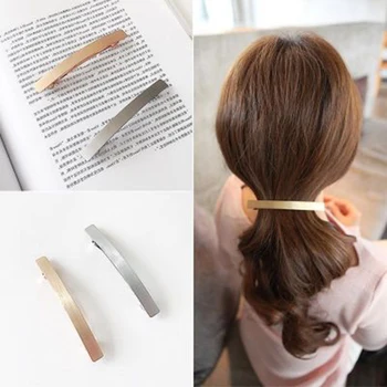 Women Girl Fashion Spring Clip Hairpin Hair Clip Accessories Headdress Hairclip Gold/Silver Spring Clip Long Portable Headdress
Women Girl Fashion Spring Clip Hairpin Hair Clip Accessories Headdress Hairclip Gold/Silver Spring Clip Long Portable Headdress