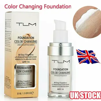 Magic Flawless TLM Color Changing Foundation Profesional Colour Changing Face Makeup Waterproof Skin Care Liquid Foundation 
Magic Flawless TLM Color Changing Foundation Profesional Colour Changing Face Makeup Waterproof Skin Care Liquid Foundation