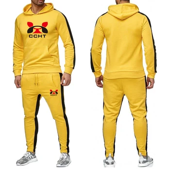 Men's long-sleeved summer and autumn suits men's 2020 round neck hat casual printing sports men's hooded sweater trousers suit
Men's long-sleeved summer and autumn suits men's 2020 round neck hat casual printing sports men's hooded sweater trousers suit
