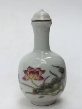 YIZHU CULTUER ART Collection China Traditinal Art Old Porcelain Painting Two boy Snuff Bottle Decoration Gift
YIZHU CULTUER ART Collection China Traditinal Art Old Porcelain Painting Two boy Snuff Bottle Decoration Gift