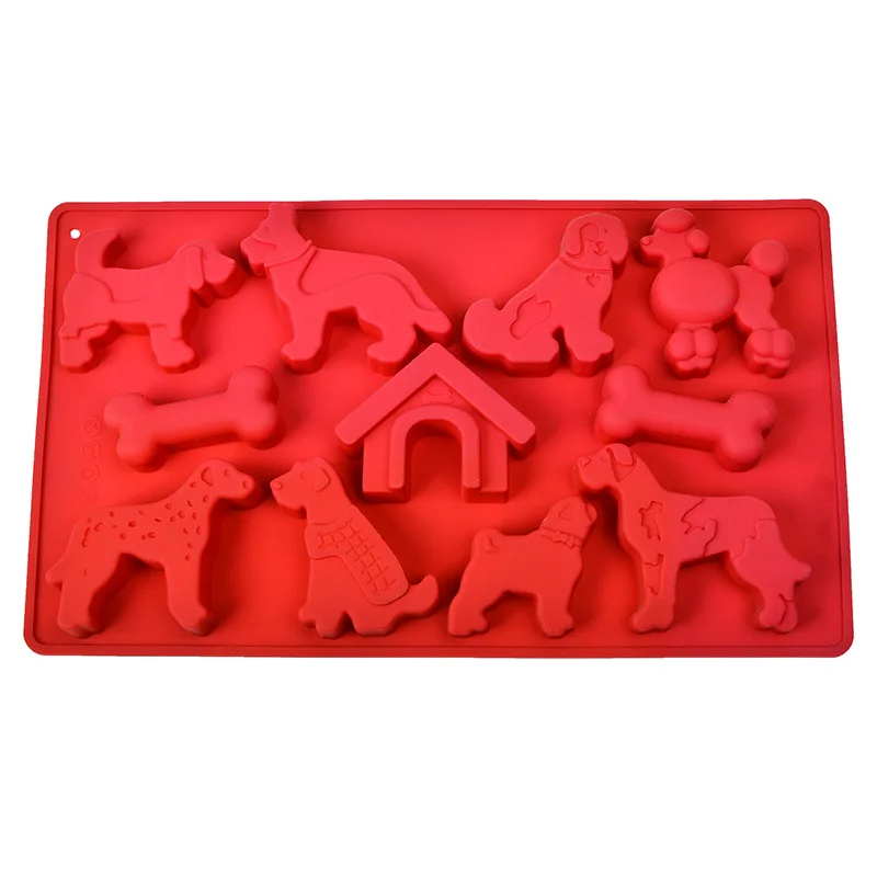 Manufacturers Direct Selling Edible Silicon Pet Dog Large Collection Creative DIY Cake Mold Soap Mode Gel Mold
Manufacturers Direct Selling Edible Silicon Pet Dog Large Collection Creative DIY Cake Mold Soap Mode Gel Mold