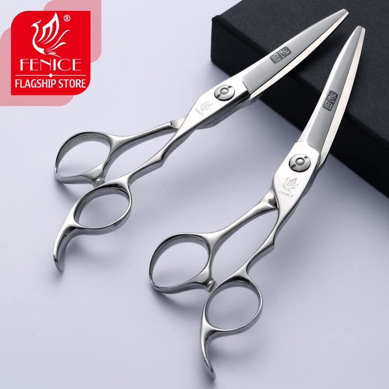 Fenice 6.0 inch Comprehensive Shear Hairdressing Cutting Scissors 5.75inch Japanese 440C Stainless Steel Barber Scissors Hair
Fenice 6.0 inch Comprehensive Shear Hairdressing Cutting Scissors 5.75inch Japanese 440C Stainless Steel Barber Scissors Hair