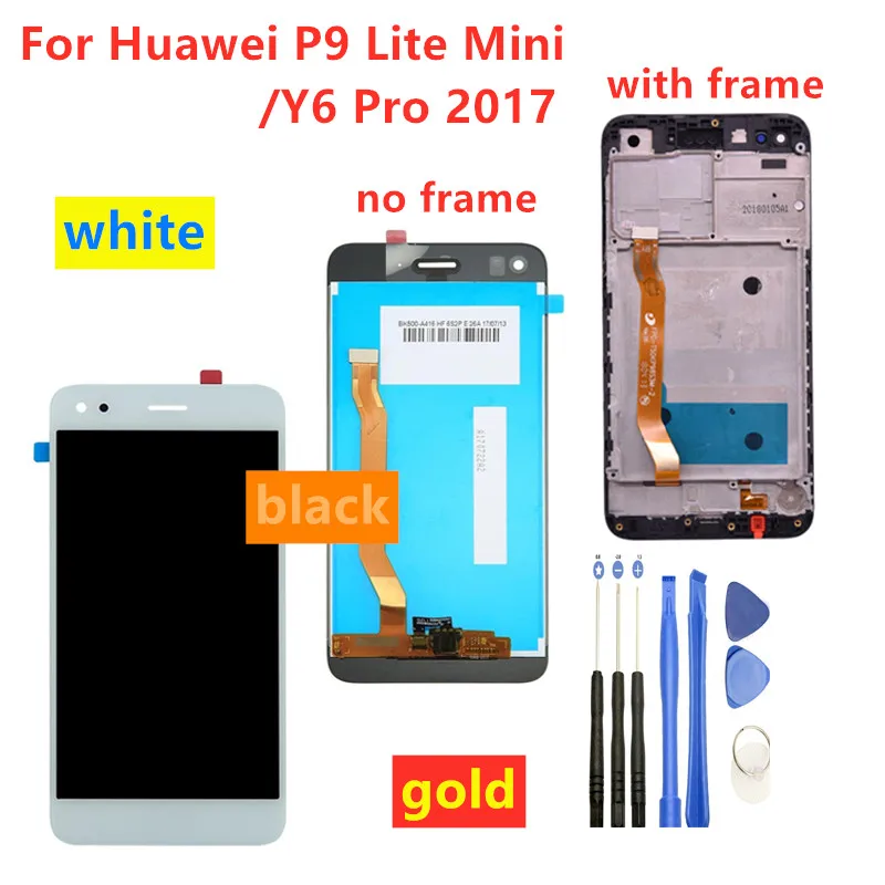 5.0" 100% Tested For Huawei P9 Lite mini LCD Display Touch Screen With Frame For Huawei Y6 Pro 2017 SLA L02 L22 L03 LCD
5.0" 100% Tested For Huawei P9 Lite mini LCD Display Touch Screen With Frame For Huawei Y6 Pro 2017 SLA L02 L22 L03 LCD