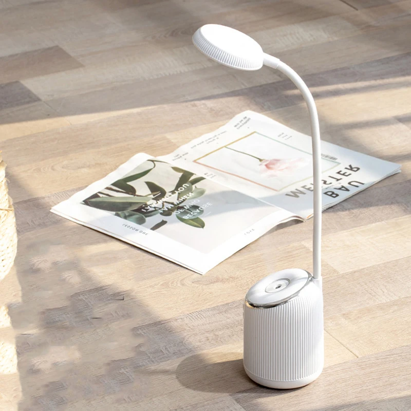 USB Rechargeable Air Humidifier LED Desks Table Lamp Adjustable Intensity Reading Light Lamp 3 Modes Desk Lamps
USB Rechargeable Air Humidifier LED Desks Table Lamp Adjustable Intensity Reading Light Lamp 3 Modes Desk Lamps