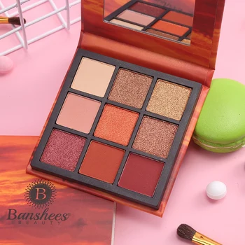9 Colors Shimmer Matte Smudge-proof Eyeshadow Palette Long Lasting Colorfast Eye Shadow Powder Cosmetics Palette 
9 Colors Shimmer Matte Smudge-proof Eyeshadow Palette Long Lasting Colorfast Eye Shadow Powder Cosmetics Palette