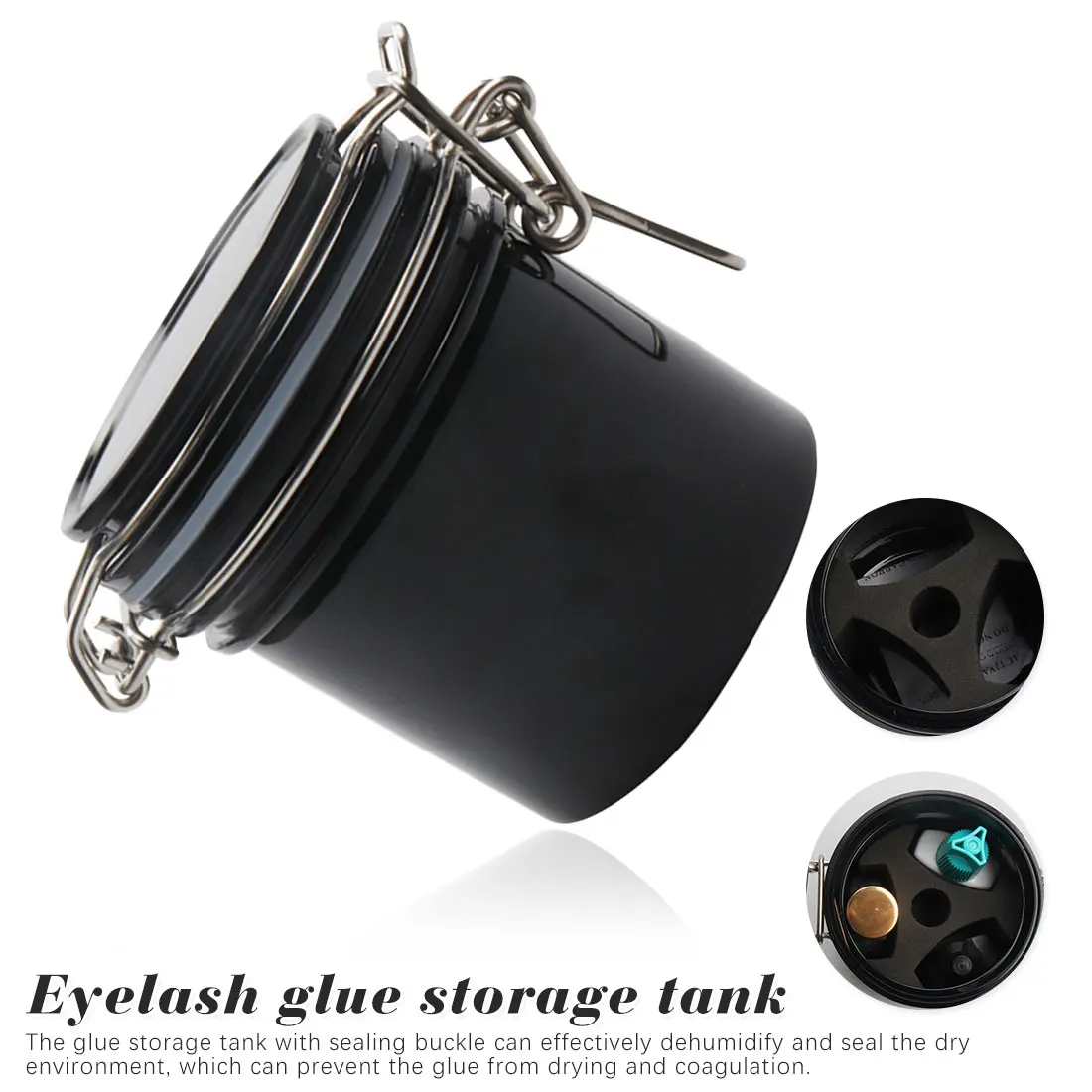 Eyelash Glue Storage Tank Individual Adhesive Stand Eyelash Extension Activated Sealed Storage Jar Container Makeup Tool
Eyelash Glue Storage Tank Individual Adhesive Stand Eyelash Extension Activated Sealed Storage Jar Container Makeup Tool