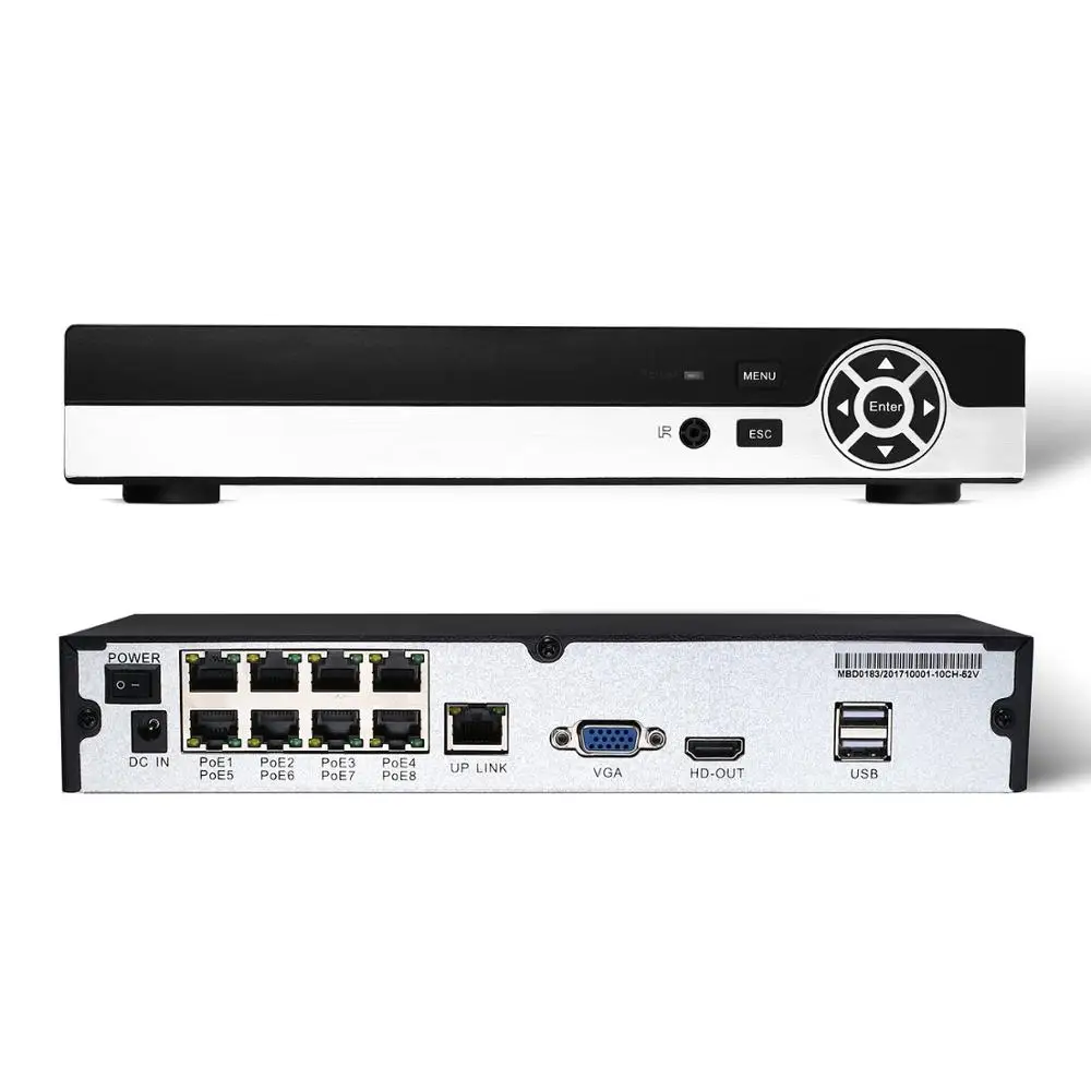 Seculink 4CH 8CH PoE NVR 1080P 3MP ONVIF Network Video Recorder H265 Advanced Decoding Motion Detection Danale Cloud P2P
Seculink 4CH 8CH PoE NVR 1080P 3MP ONVIF Network Video Recorder H265 Advanced Decoding Motion Detection Danale Cloud P2P