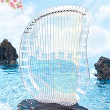 21 Strings Transparent Lyre Harp With Picks Tuning Wrench Spare String Carry Bag Wrench Spare String For Beginner Lyre
21 Strings Transparent Lyre Harp With Picks Tuning Wrench Spare String Carry Bag Wrench Spare String For Beginner Lyre