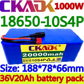 2020 new CKADK 36V Battery 10S4P 36V 20Ah Battery 1000W High Power Battery 20000mAh Ebike Electric Bike Charger BMS
2020 new CKADK 36V Battery 10S4P 36V 20Ah Battery 1000W High Power Battery 20000mAh Ebike Electric Bike Charger BMS