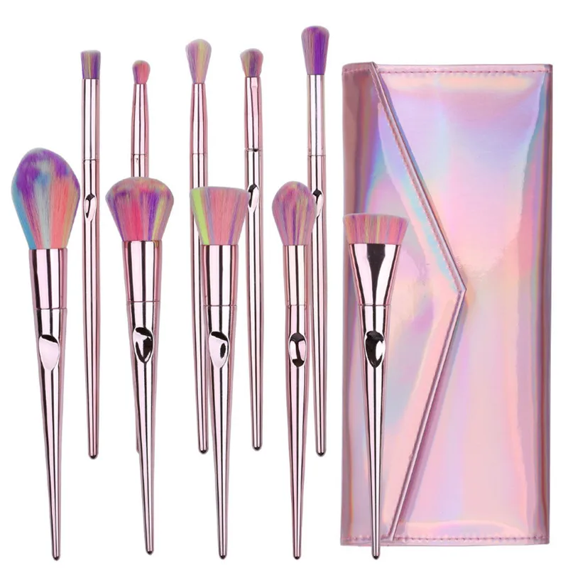 10Pcs/Set Colorful Make Up Brushes With Bag For Powder Foundation Eyeshadow Brush Cosmetic Tools lot pinceaux maquillage 30#11
10Pcs/Set Colorful Make Up Brushes With Bag For Powder Foundation Eyeshadow Brush Cosmetic Tools lot pinceaux maquillage 30#11