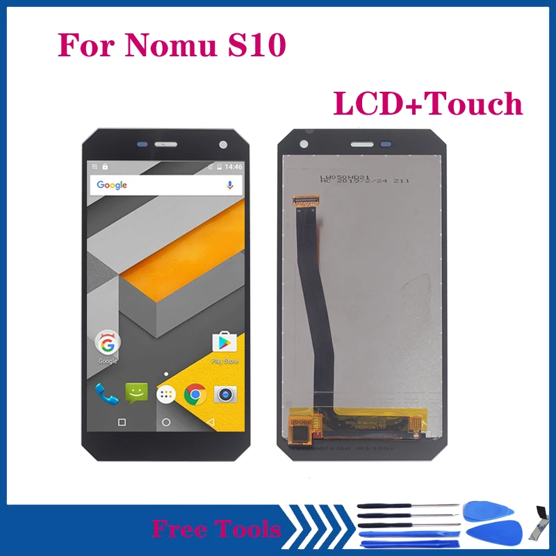 Original DISPLAY For Nomu S10 LCD Display Touch Screen Digitizer Assembly Phone Parts For Nomu S10 Screen LCD Display Repair kit
Original DISPLAY For Nomu S10 LCD Display Touch Screen Digitizer Assembly Phone Parts For Nomu S10 Screen LCD Display Repair kit