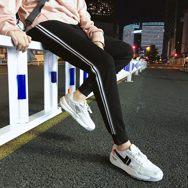 Network Red Pants Men's Korean-style Trend Capri Pants Loose-Fit Versatile Beam Leg Athletic Pants Popular Brand Harem Pants
Network Red Pants Men's Korean-style Trend Capri Pants Loose-Fit Versatile Beam Leg Athletic Pants Popular Brand Harem Pants