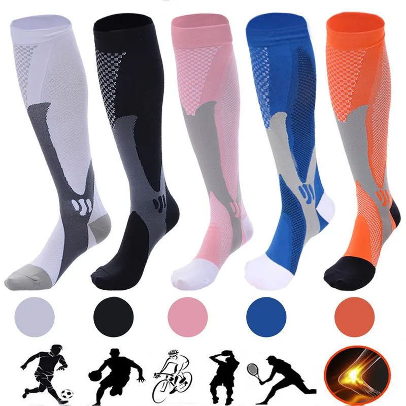 Compression Socks Nylon Medical Nursing Stockings Specializes Outdoor Cycling Fast-drying Breathable Adult Sports Socks
Compression Socks Nylon Medical Nursing Stockings Specializes Outdoor Cycling Fast-drying Breathable Adult Sports Socks