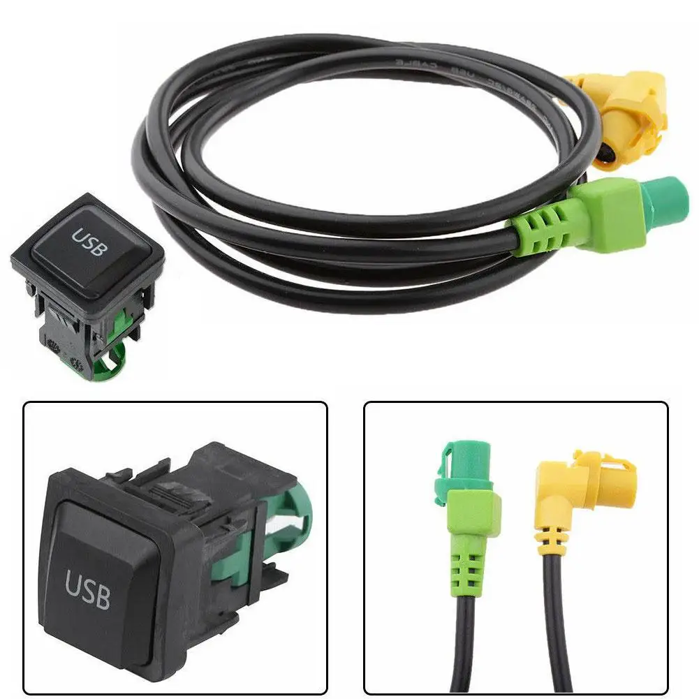 Car OEM RCD510 RCD310 RNS315 Car USB Cable With Switch For Golf MK6 Jetta USB Switch Cable Car Accessories
Car OEM RCD510 RCD310 RNS315 Car USB Cable With Switch For Golf MK6 Jetta USB Switch Cable Car Accessories