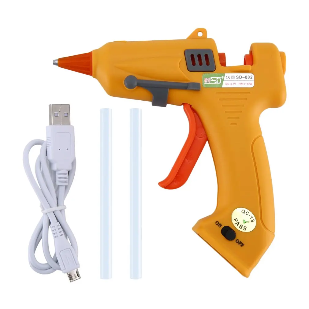 SD SD-802 USB Charging 5V/1A Hot Melt Glue Gun for DIY Handwork Repair Tools Electric Heat Temperature Glue Guns
SD SD-802 USB Charging 5V/1A Hot Melt Glue Gun for DIY Handwork Repair Tools Electric Heat Temperature Glue Guns