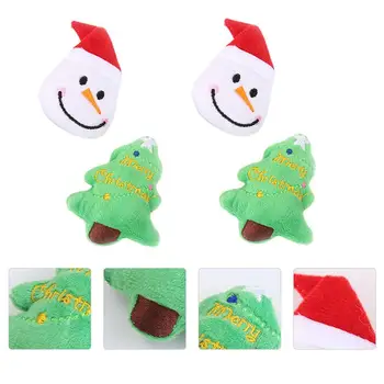 4Pcs Christmas Pet Toy Lovely Pet Cat Dogs Chewing Toys Christmas Plush Series Toys Bite-Resistant Toys Pet Supplies For Dogs
4Pcs Christmas Pet Toy Lovely Pet Cat Dogs Chewing Toys Christmas Plush Series Toys Bite-Resistant Toys Pet Supplies For Dogs