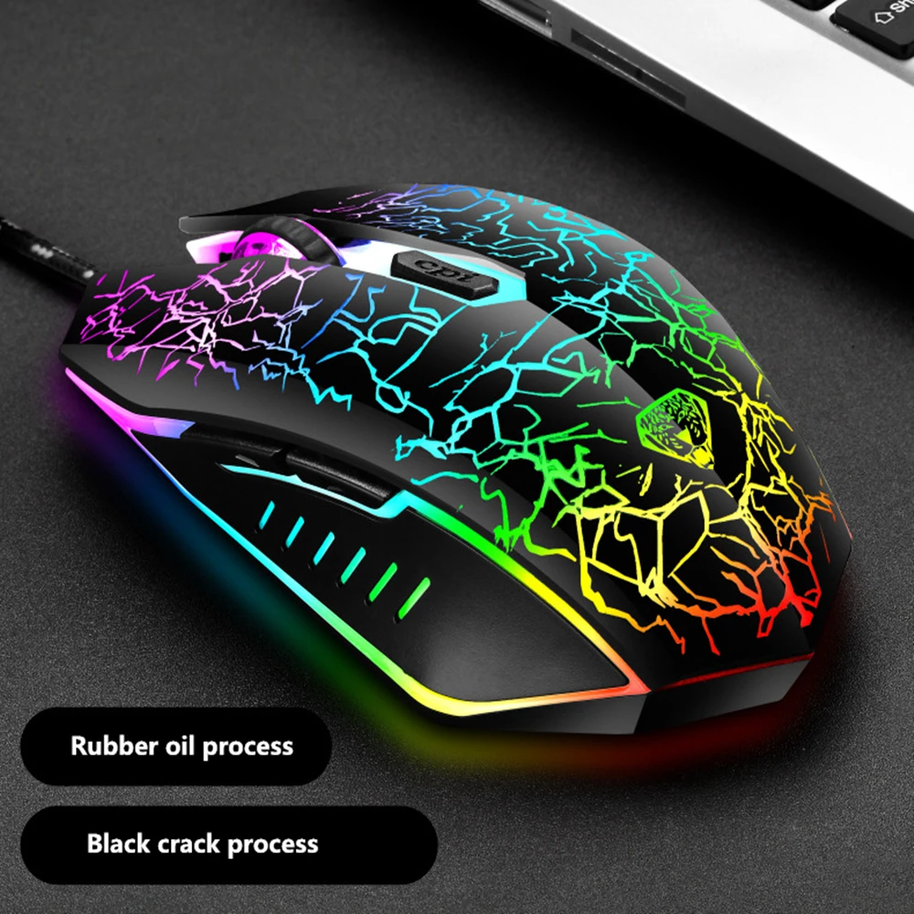 Gaming Backlit Mouse 3200DPI Optical Gaming Mouse 4 DPI Symmetrical Design Ergonomic Shape for Desktop Notebook Computers
Gaming Backlit Mouse 3200DPI Optical Gaming Mouse 4 DPI Symmetrical Design Ergonomic Shape for Desktop Notebook Computers