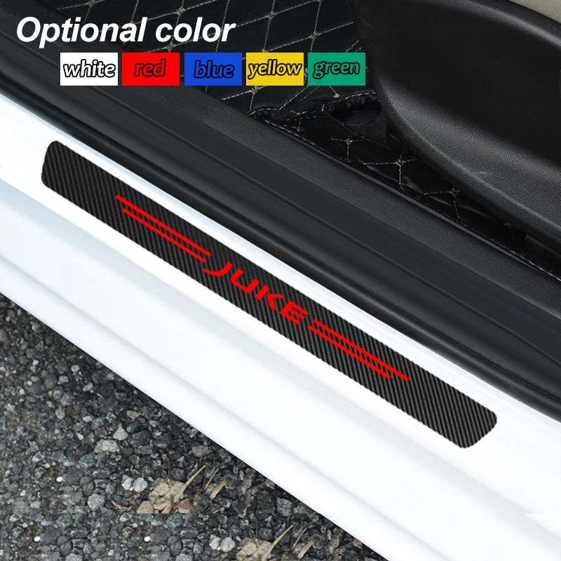 4pcs Car Styling Waterproof Carbon fiber Scuff Door Sill Sticker Protective For Nissan JUKE accessories
4pcs Car Styling Waterproof Carbon fiber Scuff Door Sill Sticker Protective For Nissan JUKE accessories