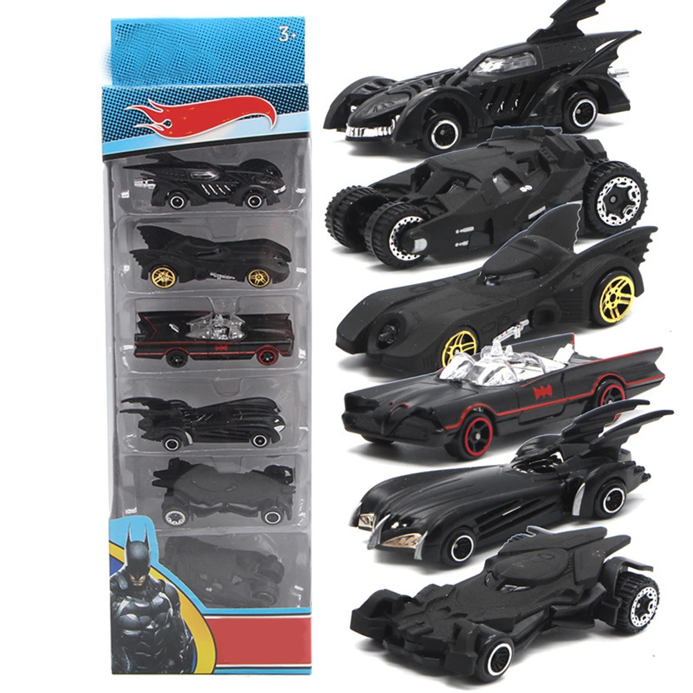 1:64 6 Pcs/Set Bat Chariot Set Alloy Car Models Toy American Movie 6th Generation Bat Chariot Metal Cars Suit For Children #30
1:64 6 Pcs/Set Bat Chariot Set Alloy Car Models Toy American Movie 6th Generation Bat Chariot Metal Cars Suit For Children #30