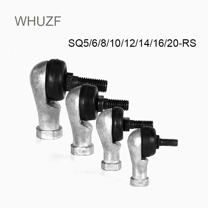 

WHUZF SQ-RS SQZ-RS SQ5 SQ6 SQ8 SQ10 SQ12 SQ14 SQ16 90 Degrees Connector Ball Joint Rod End Right Hand Tie Bearing Male Steel