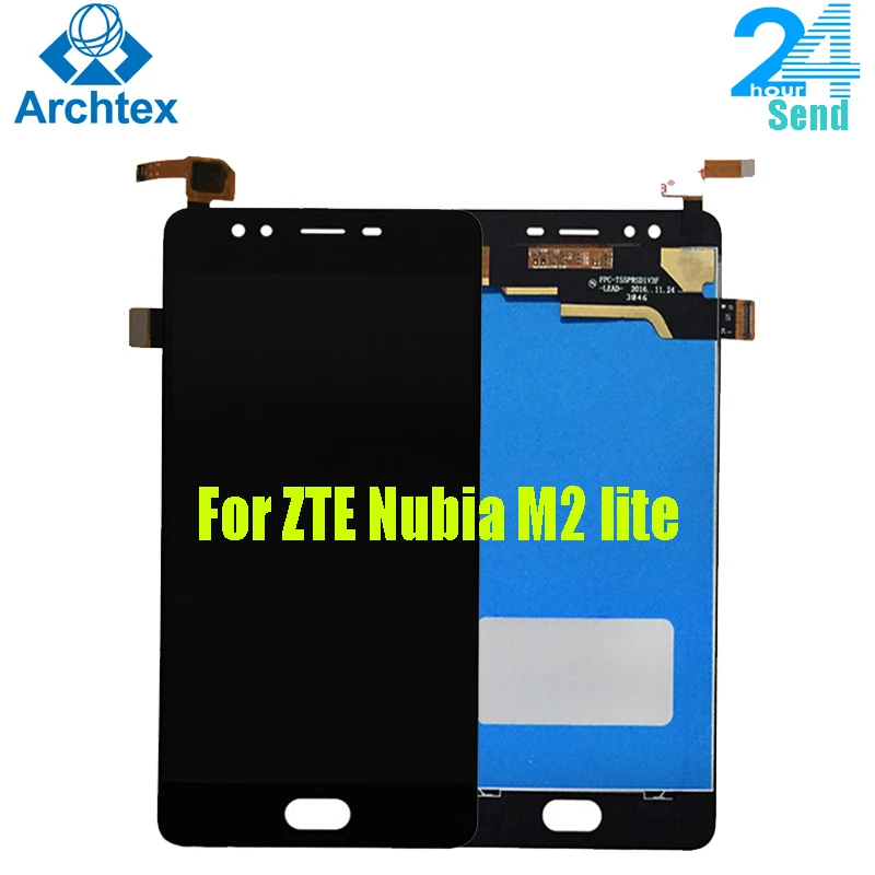 For ZTE Nubia M2 lite NX573J LCD Display +Touch Screen Digitizer Assembly Replacement Parts 5.5 inch For nubia M2 lite +Tools
For ZTE Nubia M2 lite NX573J LCD Display +Touch Screen Digitizer Assembly Replacement Parts 5.5 inch For nubia M2 lite +Tools